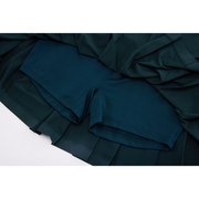 WIDE PERFORMANCE PLEATED SKIRT