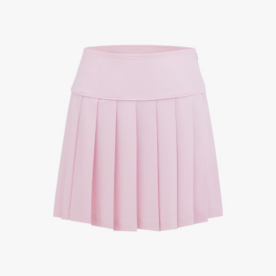 WIDE PERFORMANCE PLEATED SKIRT