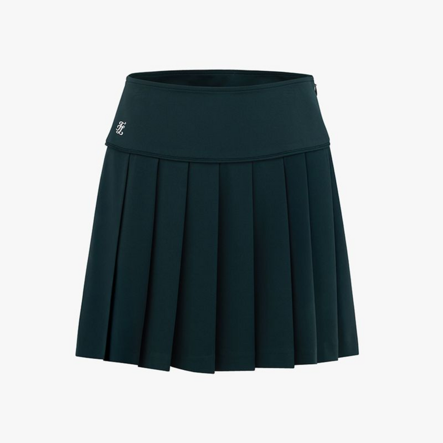 WIDE PERFORMANCE PLEATED SKIRT