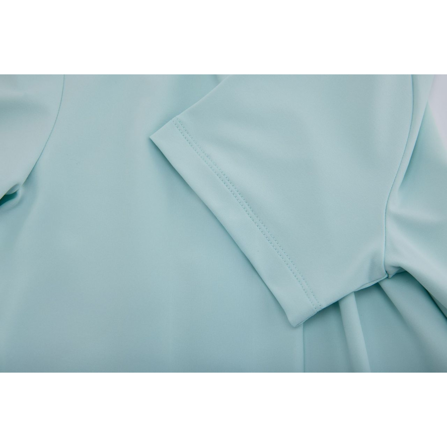 FRONT SHIRRING T-SHIRT