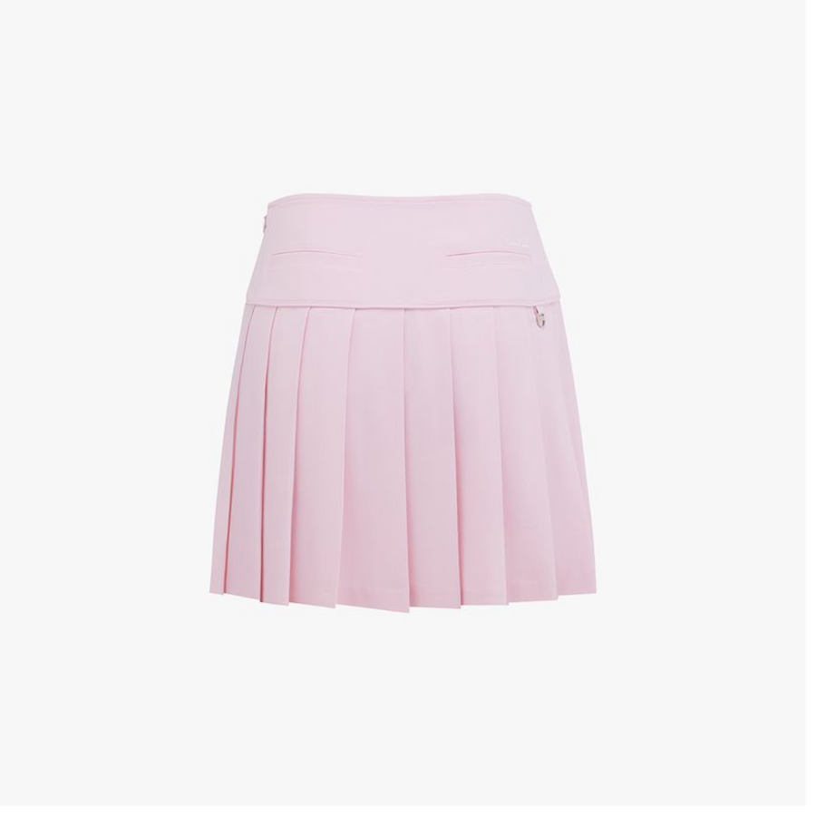 WIDE PERFORMANCE PLEATED SKIRT