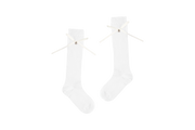 MESH RIBBON KNEE SOCKS