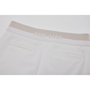 BANDED STRAIGHT PANTS