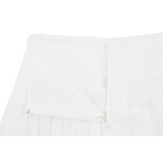 UNBALANCED PLEATED SKIRT