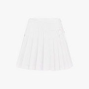 UNBALANCED PLEATED SKIRT