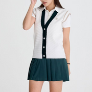 WIDE PERFORMANCE PLEATED SKIRT