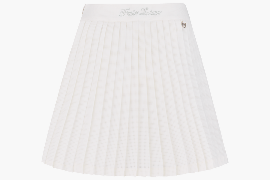 MAGIC LIP STRING PLEATED SKIRT
