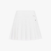 UNBALANCED PLEATED SKIRT