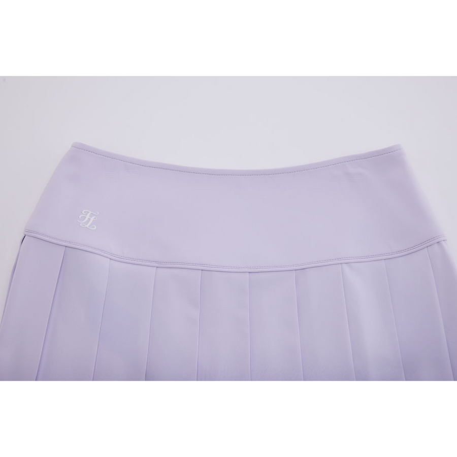 WIDE PERFORMANCE PLEATED SKIRT