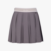 DOUBLE PLEATED BAND SKIRT