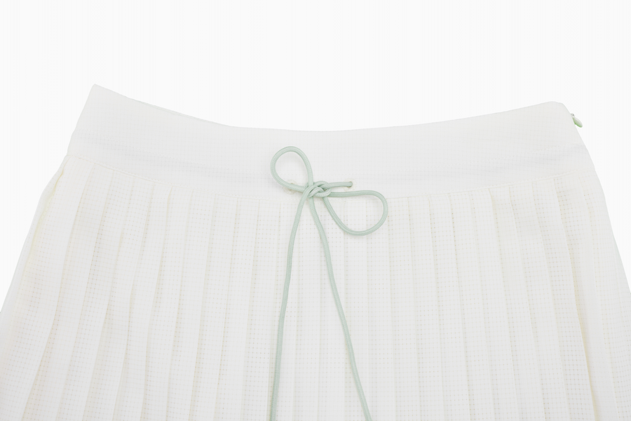 MAGIC LIP STRING PLEATED SKIRT
