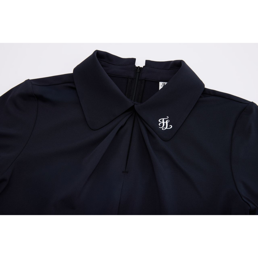 FRONT SHIRRING T-SHIRT