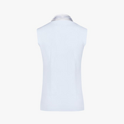 BOTANICAL SCARF SLEEVELESS T-SHIRT