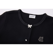 PEARL RIBBON CARDIGAN