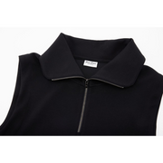 HALF ZIP-UP VEST