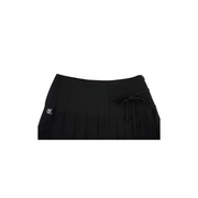 UNBALANCED PLEATED SKIRT