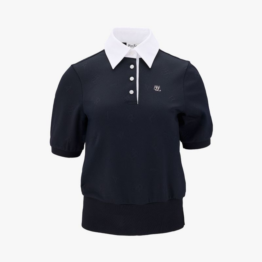 LETTERING JACQUARD T-SHIRT