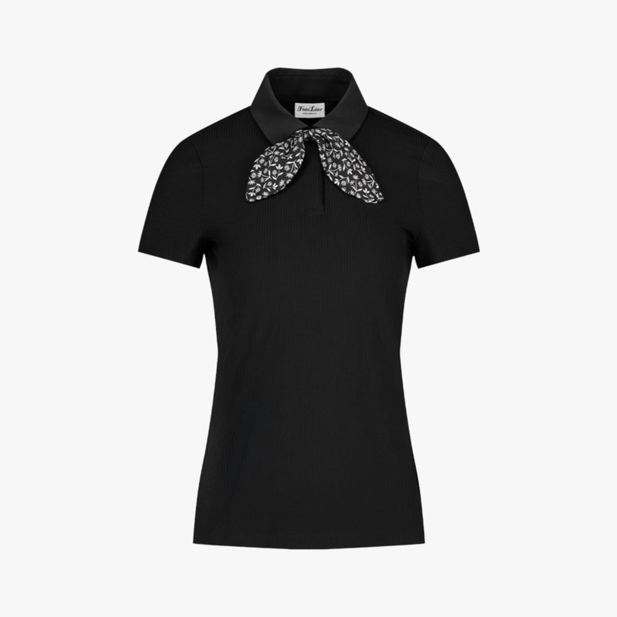 PATTERN RIBBON DETACHABLE T-SHIRT