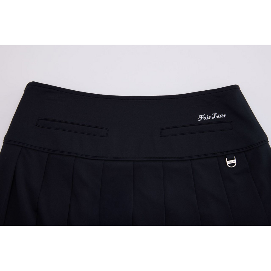 WIDE PERFORMANCE PLEATED SKIRT