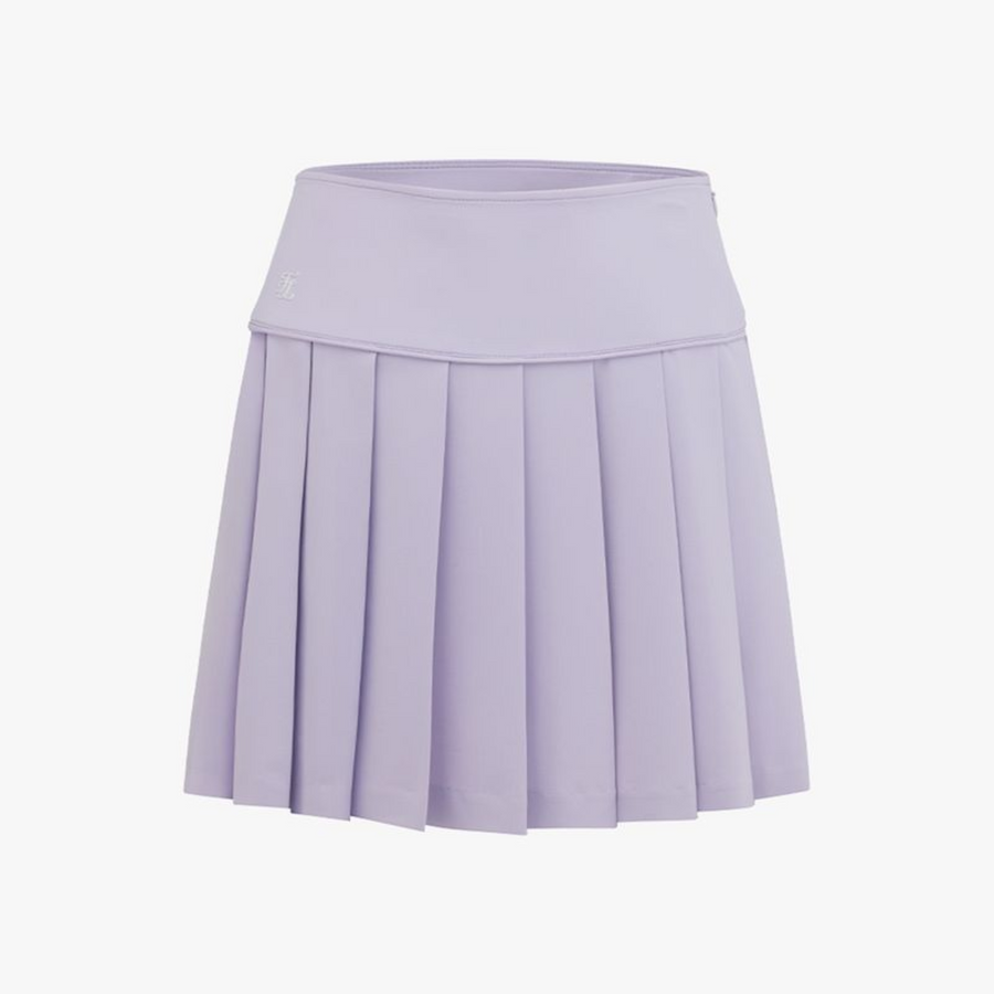 WIDE PERFORMANCE PLEATED SKIRT