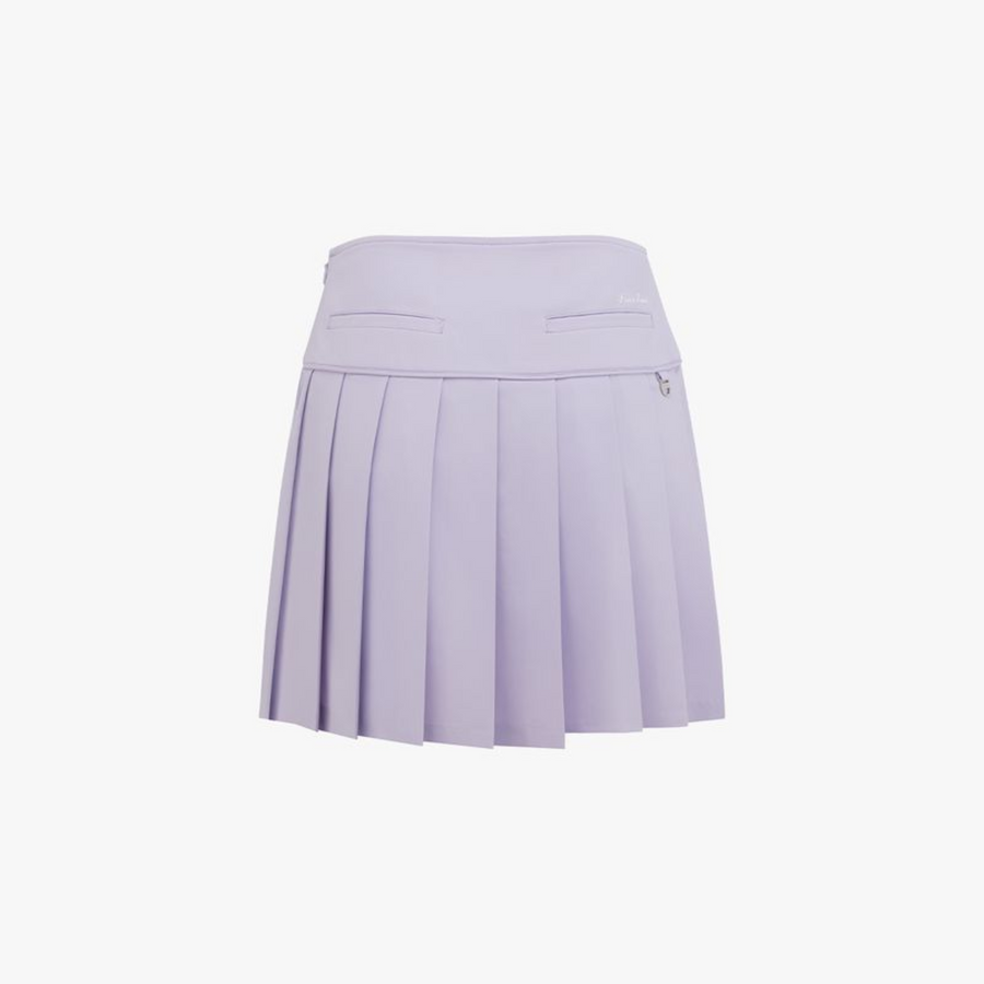 WIDE PERFORMANCE PLEATED SKIRT