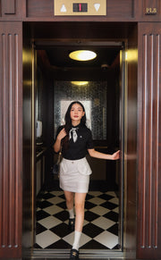FLARE FLAP SKIRT