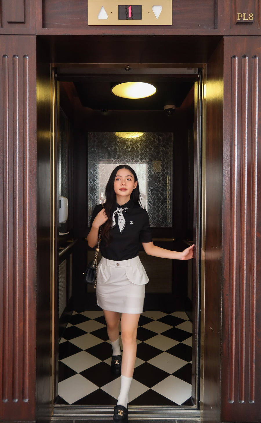 FLARE FLAP SKIRT