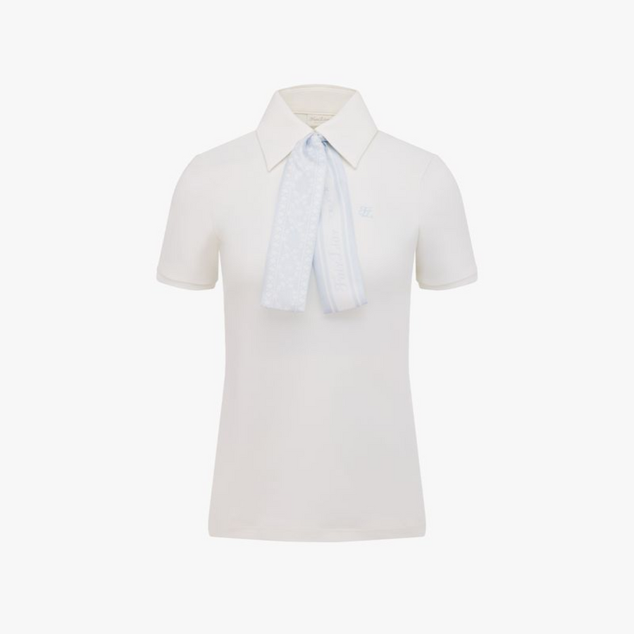 SILK SCARF SET T-SHIRT