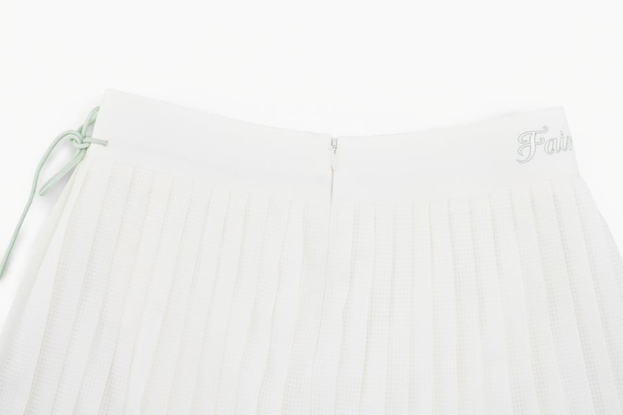 MAGIC LIP STRING PLEATED SKIRT