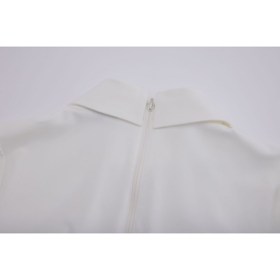 FRONT SHIRRING T-SHIRT