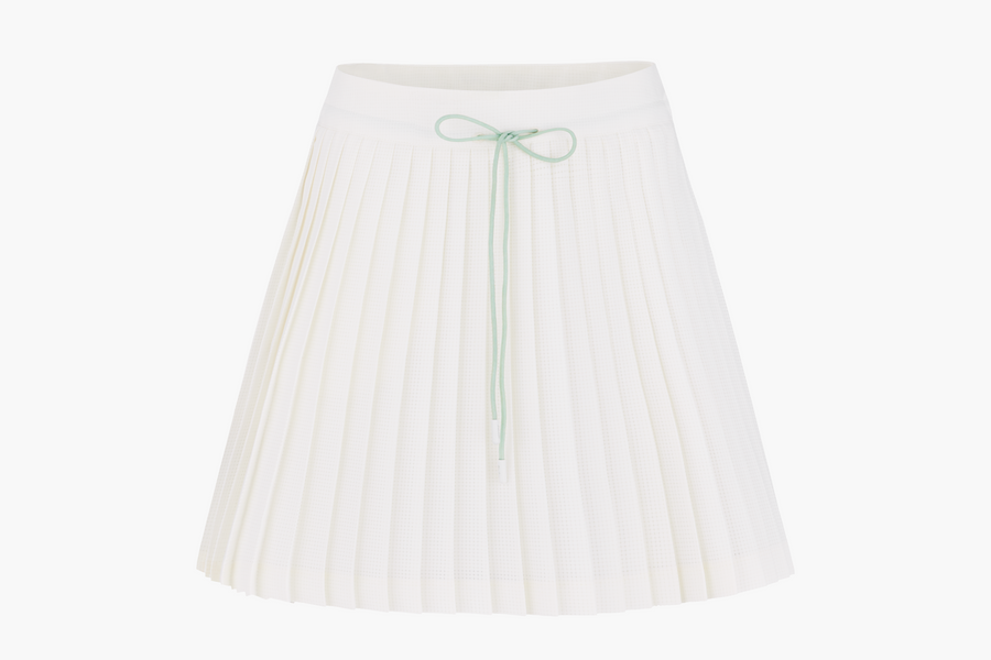 MAGIC LIP STRING PLEATED SKIRT
