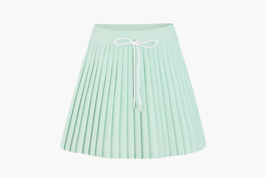 MAGIC LIP STRING PLEATED SKIRT