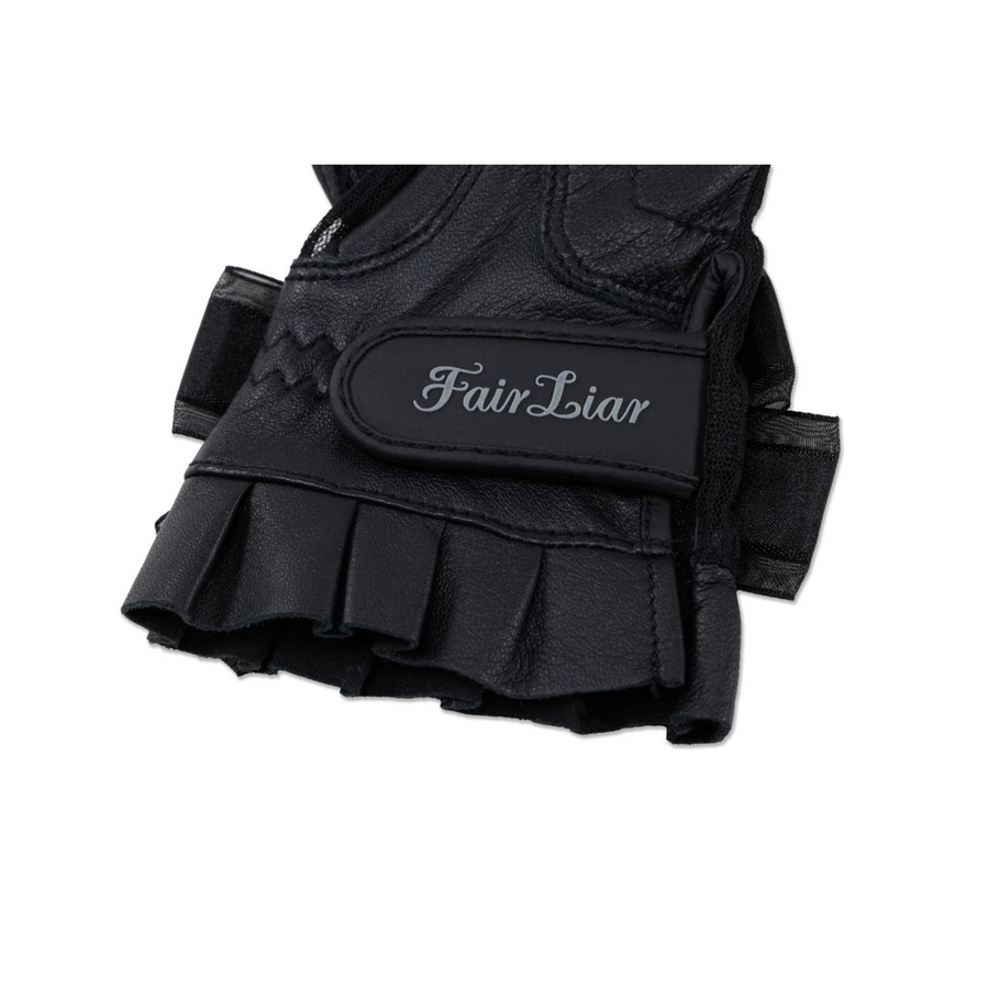 LAMBSKIN LACE RIBBON GLOVES