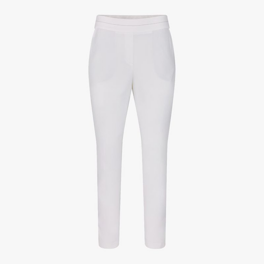 HIGH-WAIST STRETCH BOOTCUT PANTS