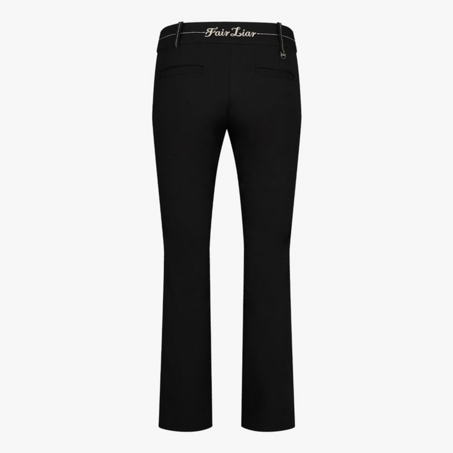 STITCH LOGO STRAIGHT-FIT PANTS