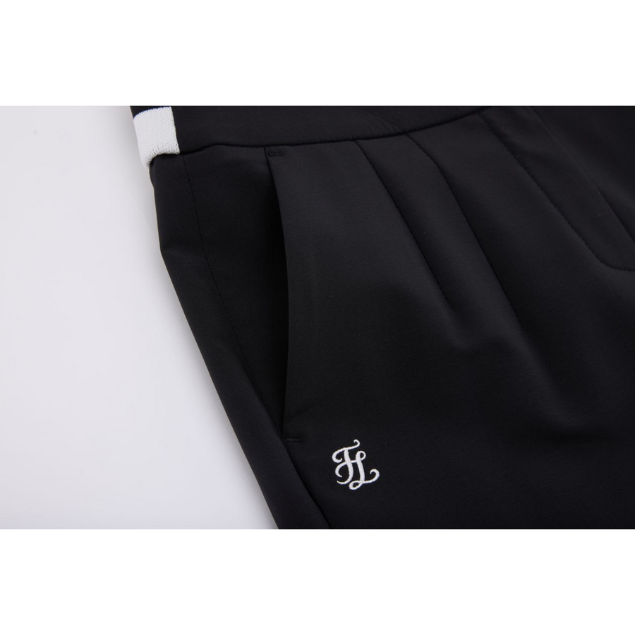 BANDED STRAIGHT PANTS