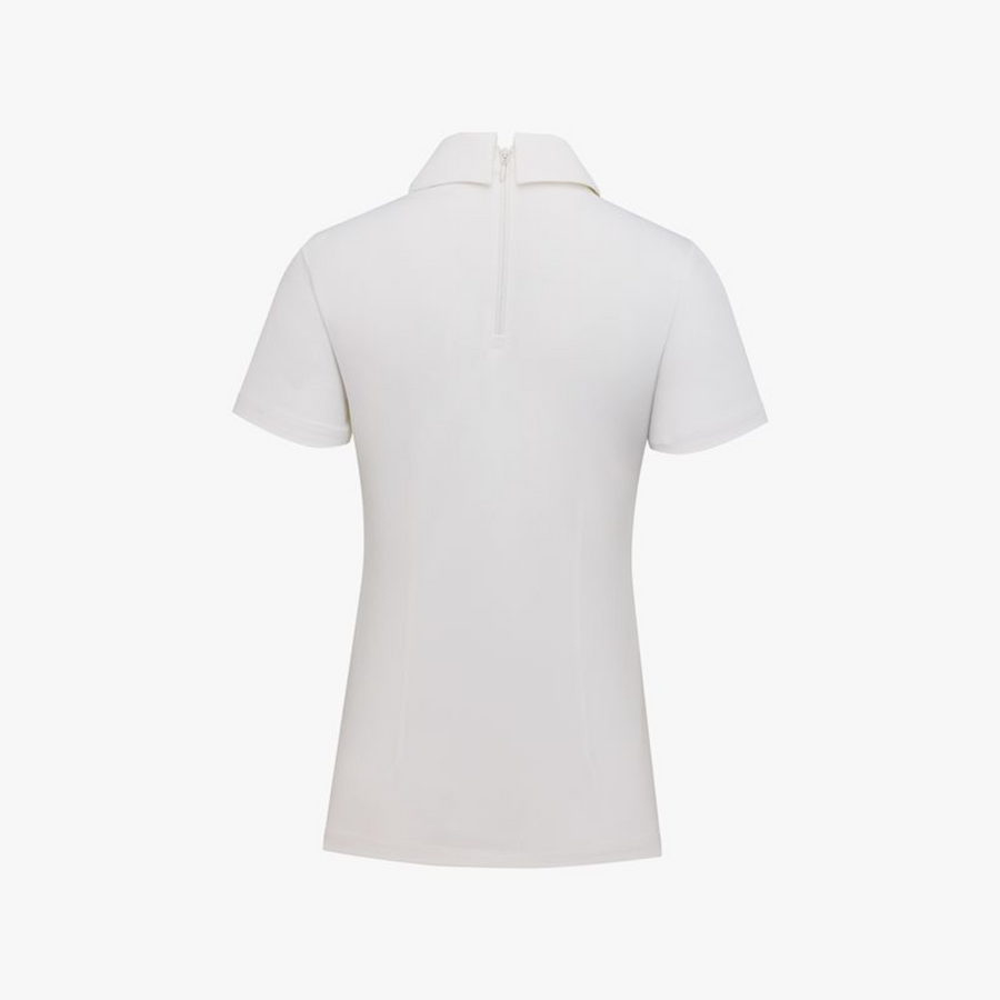 FRONT SHIRRING T-SHIRT
