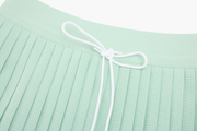 MAGIC LIP STRING PLEATED SKIRT