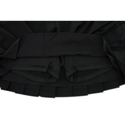 UNBALANCED PLEATED SKIRT