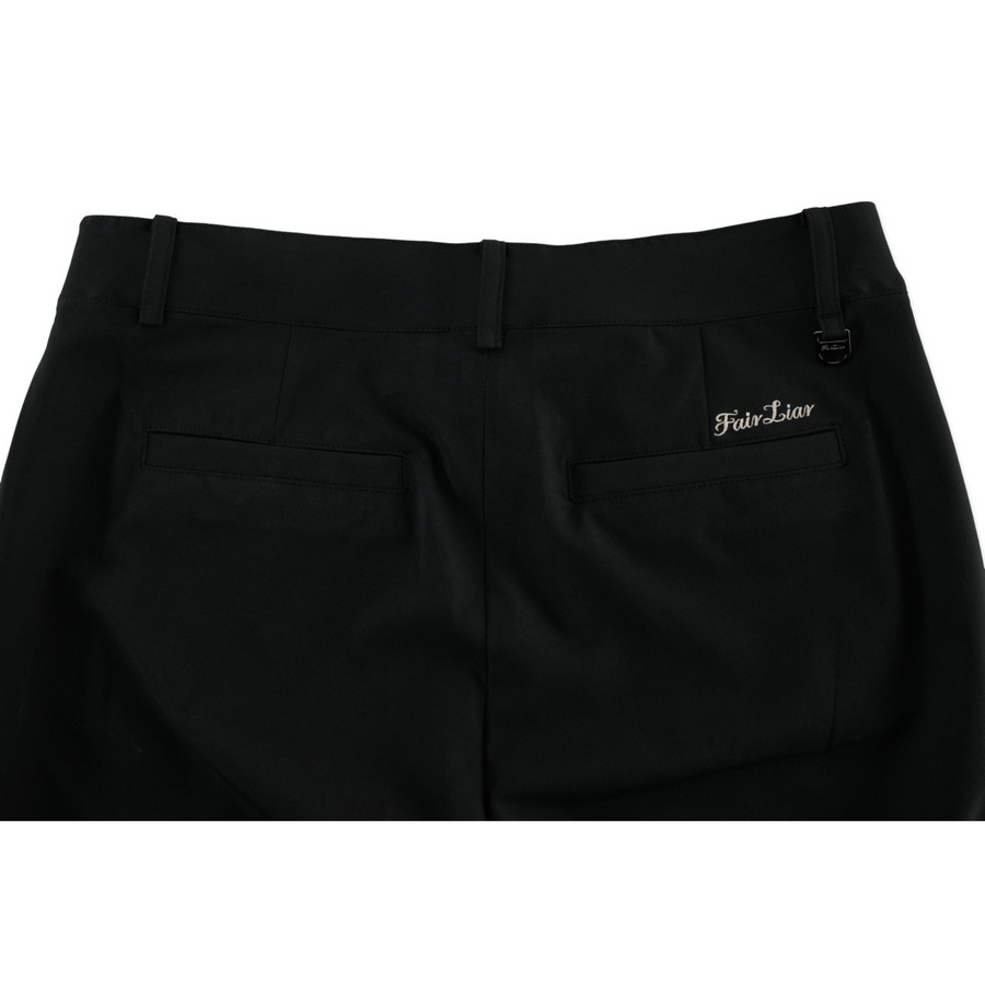 RIBBON POCKET BOOTCUT PANTS