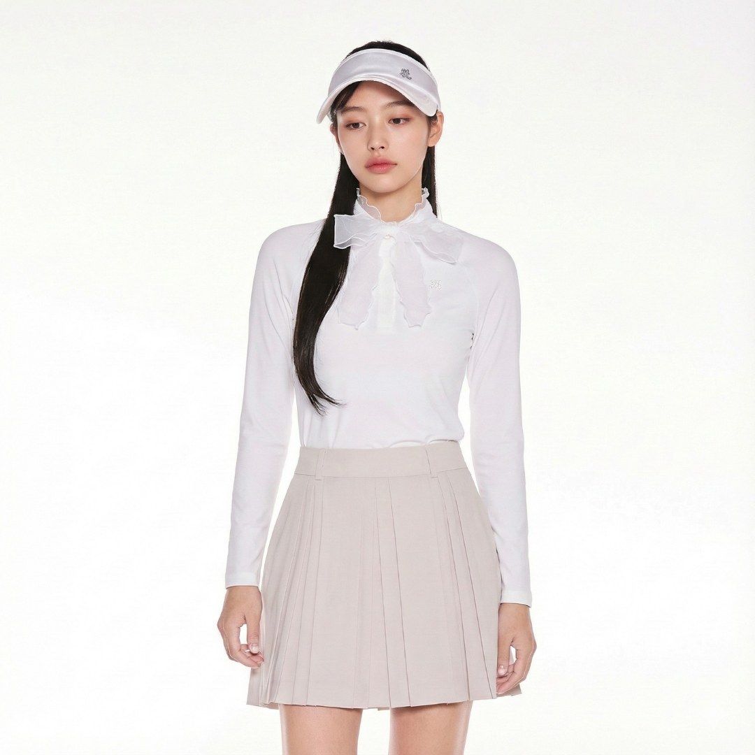 ORGANZA RIBBON COOL T-SHIRT