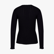 RIBBON SHIRRING KNIT