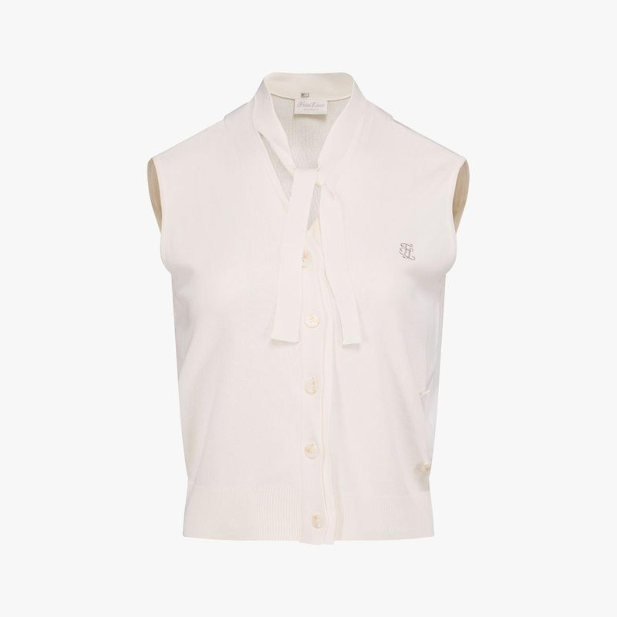 TIE KNIT VEST