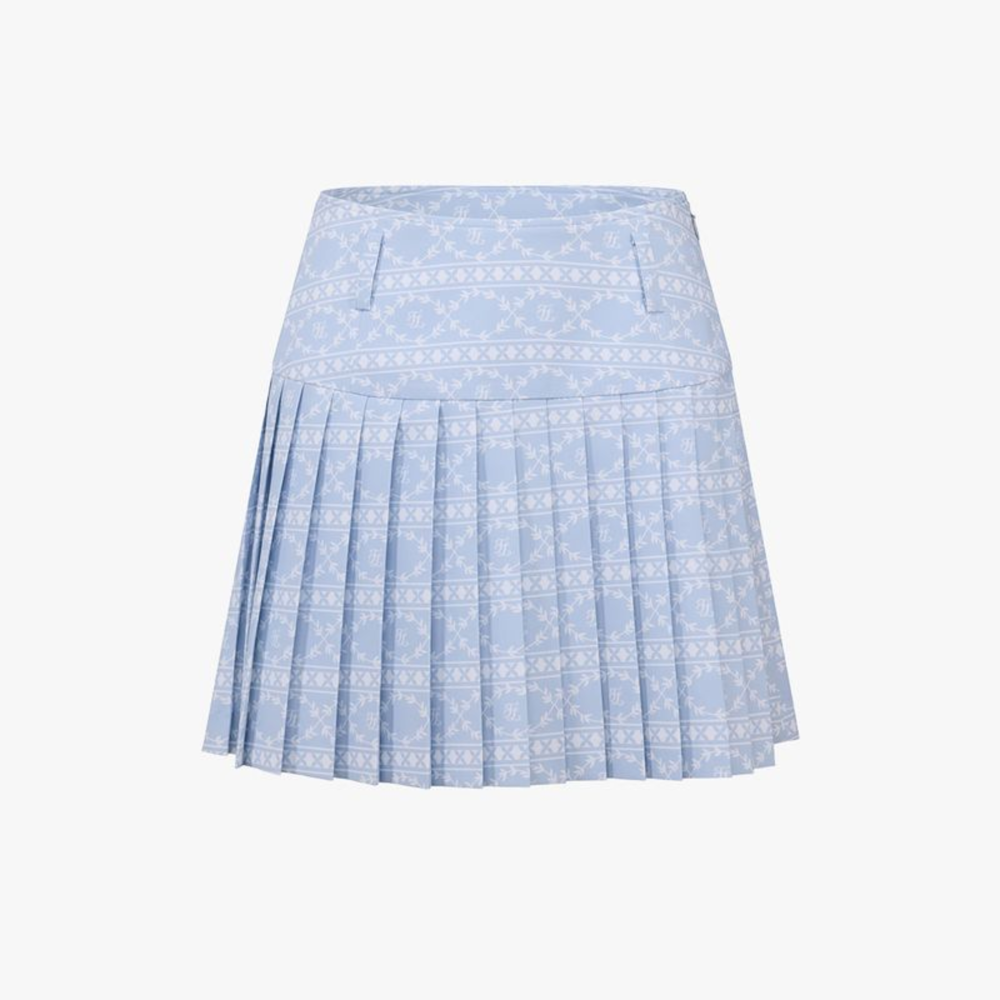 HIGH-WAIST PATTERN SKIRT