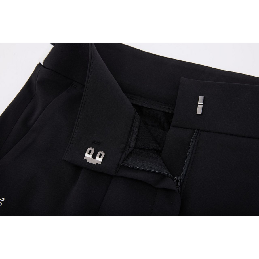 BANDED STRAIGHT PANTS