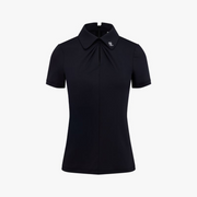 FRONT SHIRRING T-SHIRT