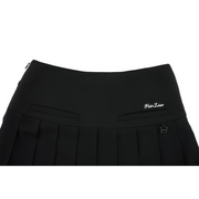 UNBALANCED PLEATED SKIRT