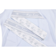 BOTANICAL SCARF SLEEVELESS T-SHIRT