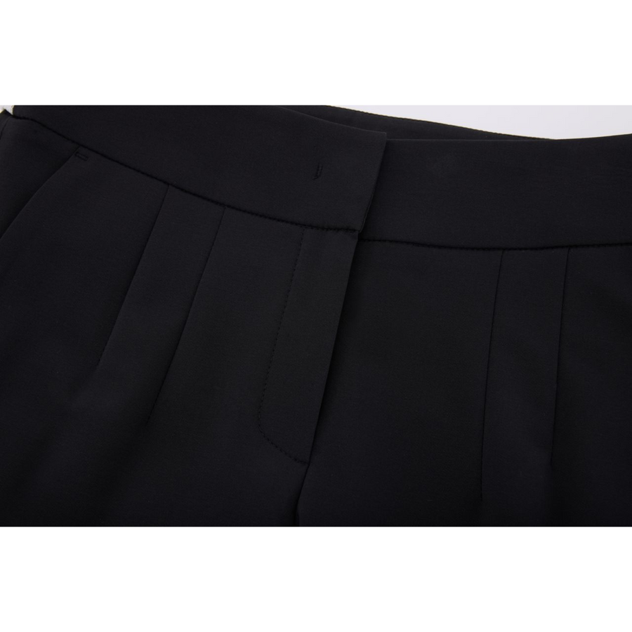 BANDED STRAIGHT PANTS
