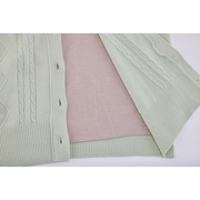 DOUBLE LAYER V-NECK CARDIGAN